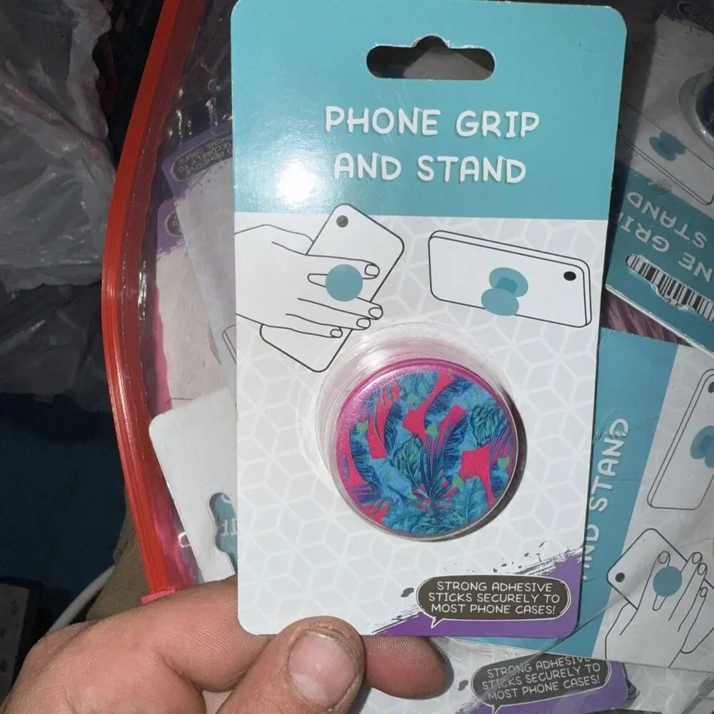 Phone Grip And Stand Pack Of 20 Multiple random Designs
